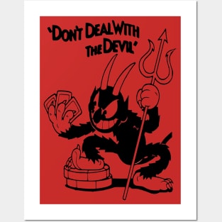 The Devil Cuphead Posters and Art